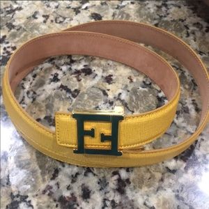 Authentic fendi belt in box